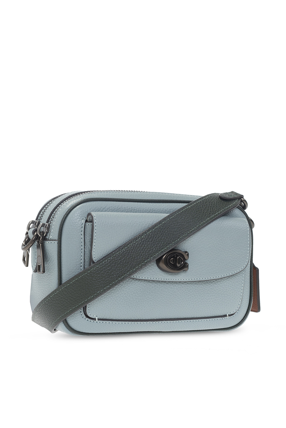 Coach camera best sale bag blue